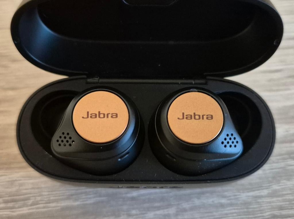 Jabra Elite Active 75t - Copper Black oordopjes, Ophalen of Verzenden, Gebruikt, In oorschelp (earbud), Bluetooth
