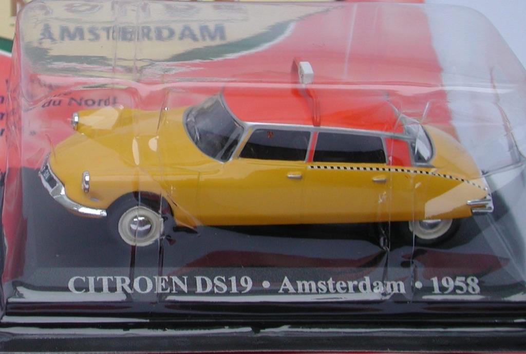 Citroen DS 19 Taxi Amsterdam 1958 Altaya 1:43, Ophalen of Verzenden, Nieuw, Auto, Overige merken
