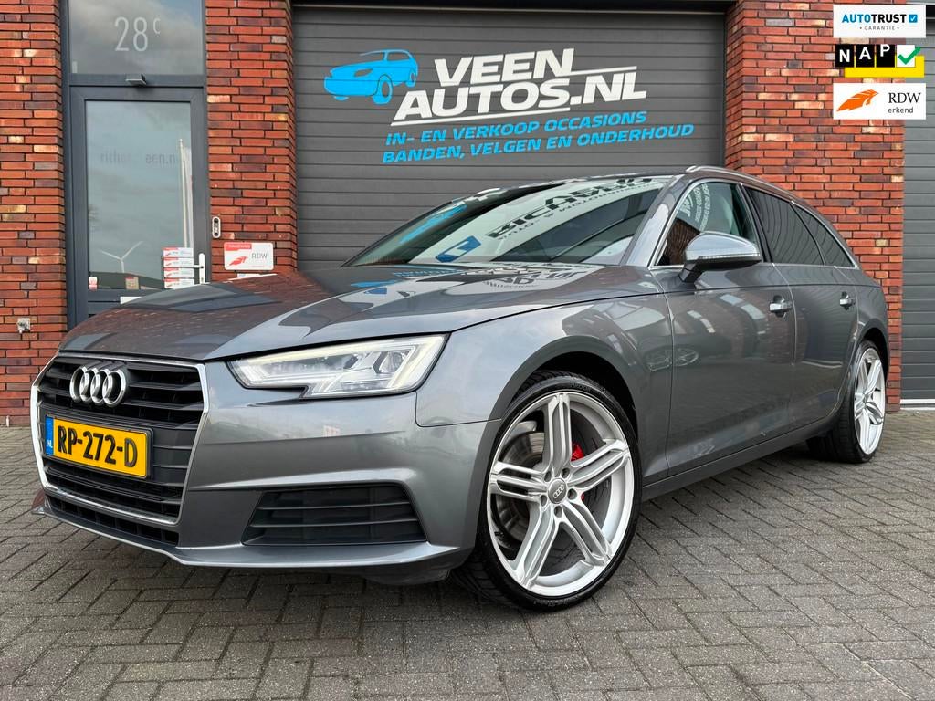 Audi A4 Avant 1.4 TFSI Automaat LED Cruise Navi Trekhaak NAP, Gebruikt, Euro 6, 4 cilinders, 150 pk