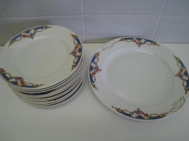 Porseleinen servies 12 stuks, C.T. Altwasser, Silesia, 26, Ophalen of Verzenden