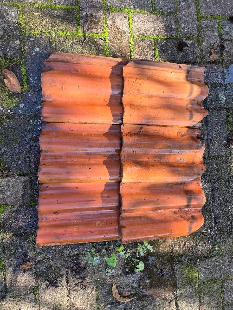 dakpannen, Doe-het-zelf en Verbouw, Dakpannen en Dakbedekking, Ophalen, Gebruikt, Steen of Klei, 15 m² of meer