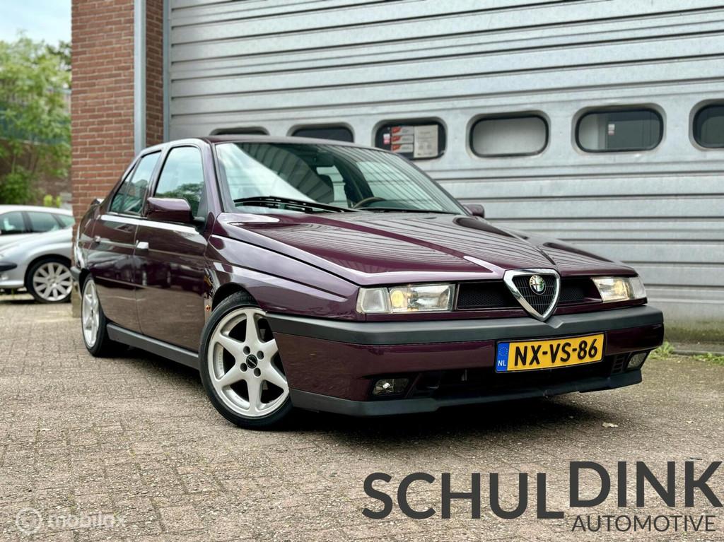 Alfa Romeo 155 1.8 T.Spark S| 72.000 kilometer|2e eigenaar, Auto's, Alfa Romeo, Voorwielaandrijving, Stof, Gebruikt, Elektrische ramen