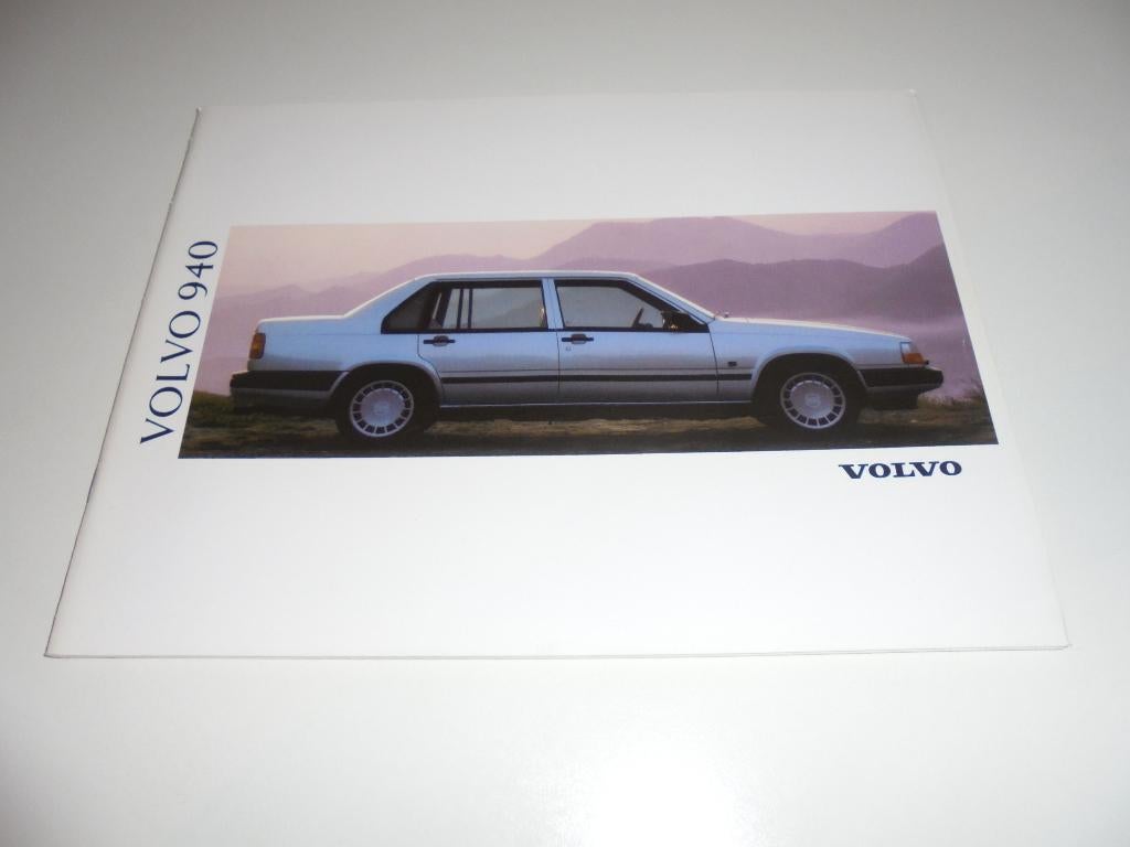 brochure Volvo 940/940 Estate  1991, Ophalen of Verzenden, Zo goed als nieuw, Volvo