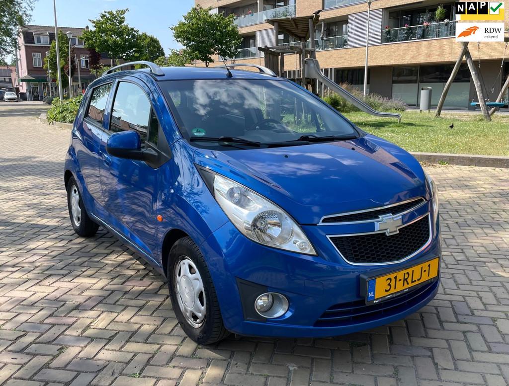 Chevrolet Spark 1.0 16V LS G3 Bi-Fuel, 5drs, Airco, Cruise,, Voorwielaandrijving, Euro 5, Stof, 4 cilinders