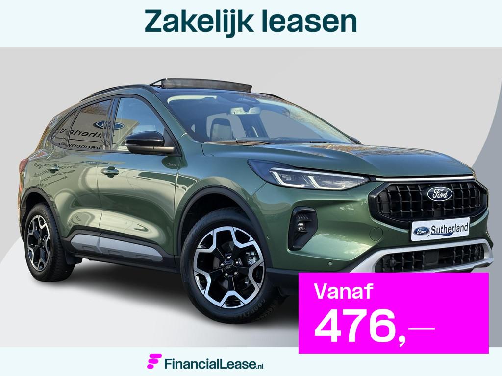 Ford Kuga 2.5 FHEV Active X 190pk | Driver Assistance Pack |, Gebruikt, 1837 kg, Hybride Elektrisch/Benzine, 1600 kg