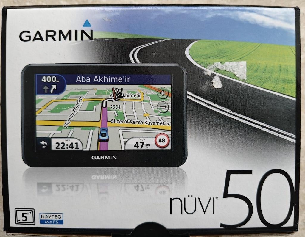 GPS Garmin met kaarten Marokko en Libië voor auto of camper, Gebruikt, Overige gebieden, Garmin, Ophalen of Verzenden