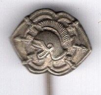 Regiment Verbindingstroepen zilverkleurig speldje ( P_052a ), Verzenden, Zo goed als nieuw, Stad of Land, Speldje of Pin