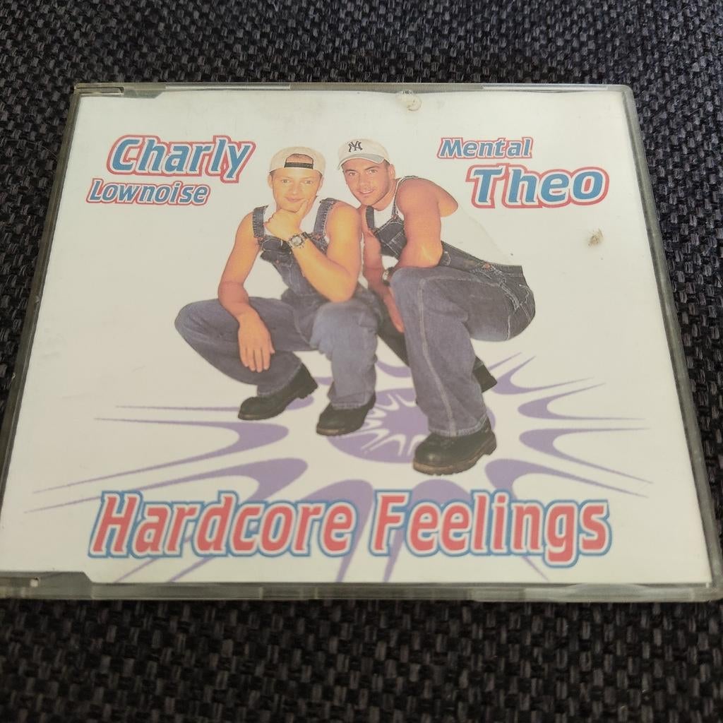 Charly Lownoise & Mental Theo - Hardcore Feelings CD Single, Ophalen of Verzenden, Gebruikt