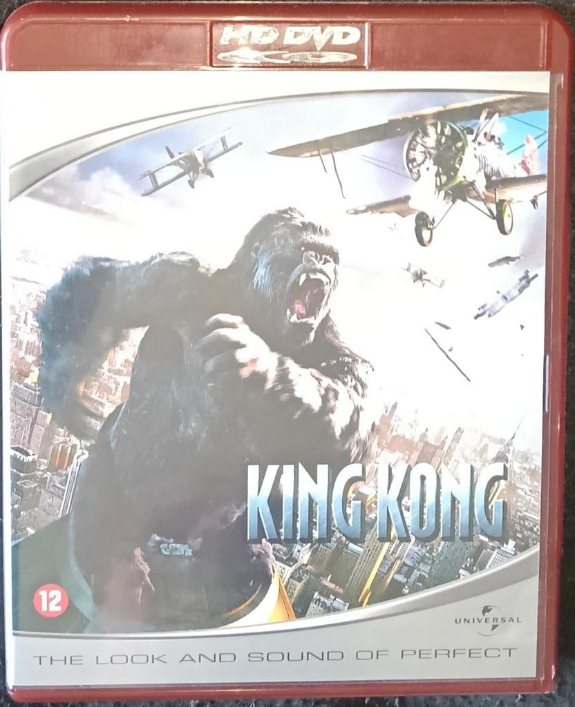 King Kong hd dvd, Vanaf 12 jaar, Ophalen of Verzenden, Zo goed als nieuw, Actie