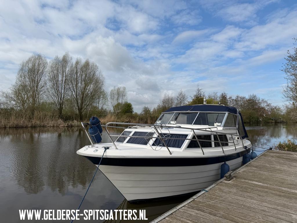 Agder 840 OK Spitsgatter / Noorse sloep, Watersport en Boten, Motorboten en Motorjachten, Gebruikt, Diesel, Ophalen of Verzenden