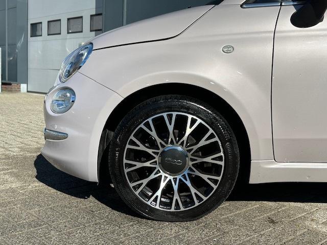 Fiat 500 1.2 Star Automaat *carplay *cruise *p-sensor *16", Auto's, Gebruikt, 4 stoelen, Leder en Stof, Bedrijf