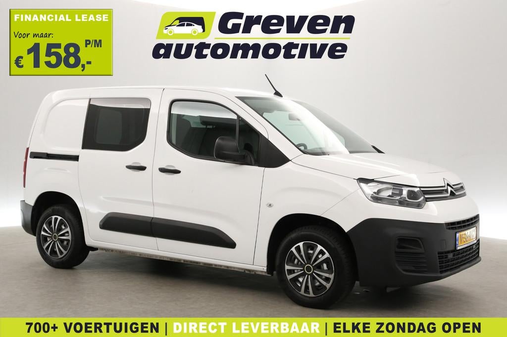 Citroën Berlingo 1.2 PureTech | 111PK | Benzine | Airco | C, Auto's, Bestelauto's, Voorwielaandrijving, Gebruikt, Euro 6, 1199 cc