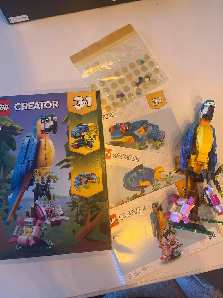 Lego Creator 31136, Ophalen of Verzenden, Gebruikt, Complete set, Lego
