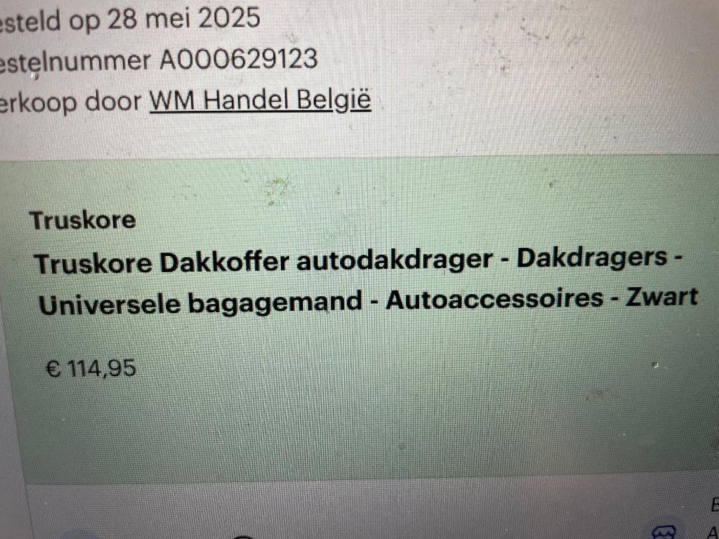 bagage rek, Ophalen, Gebruikt