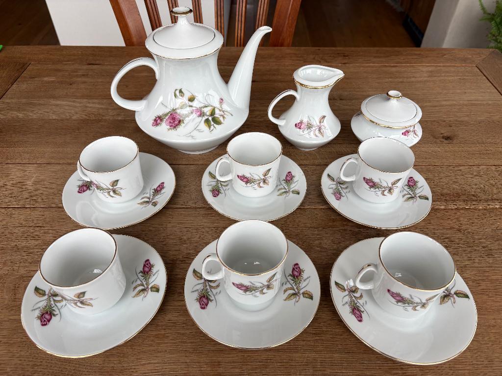 EPIAG D.F. Czechoslovakia Theeservies, Antiek en Kunst, Antiek | Servies compleet, Ophalen of Verzenden