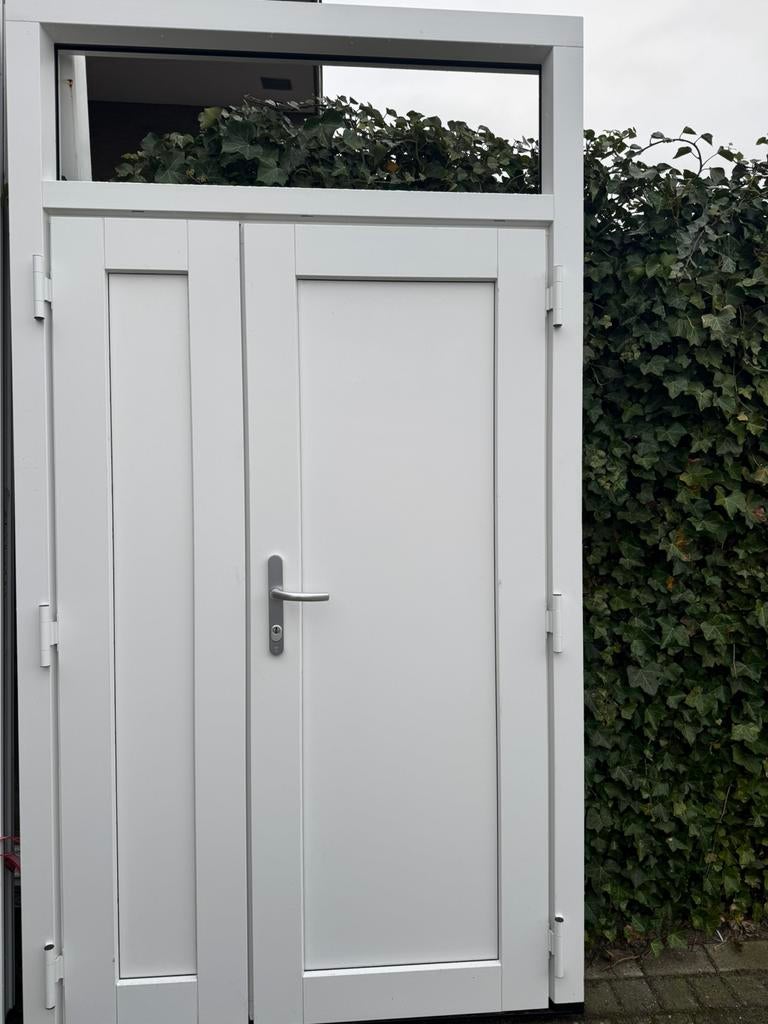 Schüco kozijnen/deuren/schuifpuien, 75 tot 150 cm, Deurkozijn, Ophalen of Verzenden, Zo goed als nieuw