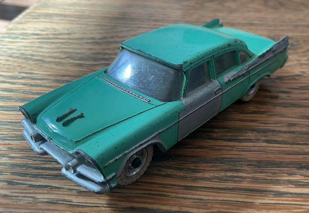 Oude Echte Dinky Toys Dodge Royal Sedan no 191 Amerikaans, Ophalen of Verzenden, Gebruikt, Auto