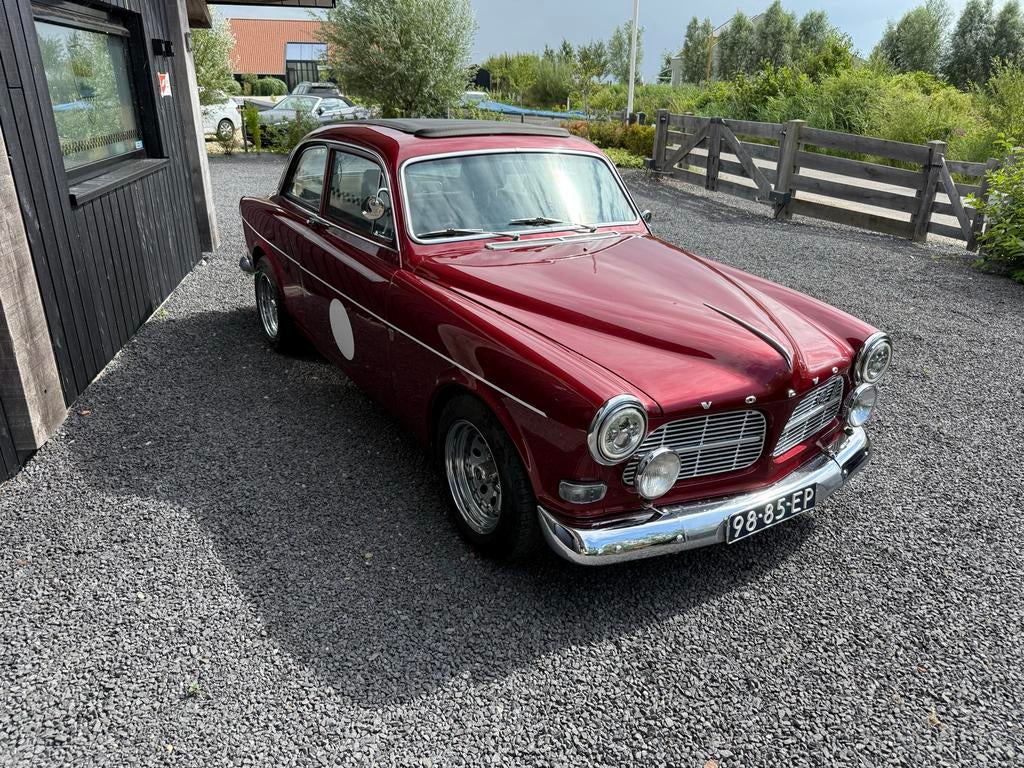 Volvo Amazone P130 1.8 1967 Roodmetallic (orgineel wit), Auto's, Volvo, 4 cilinders, Origineel Nederlands, Handgeschakeld, Particulier