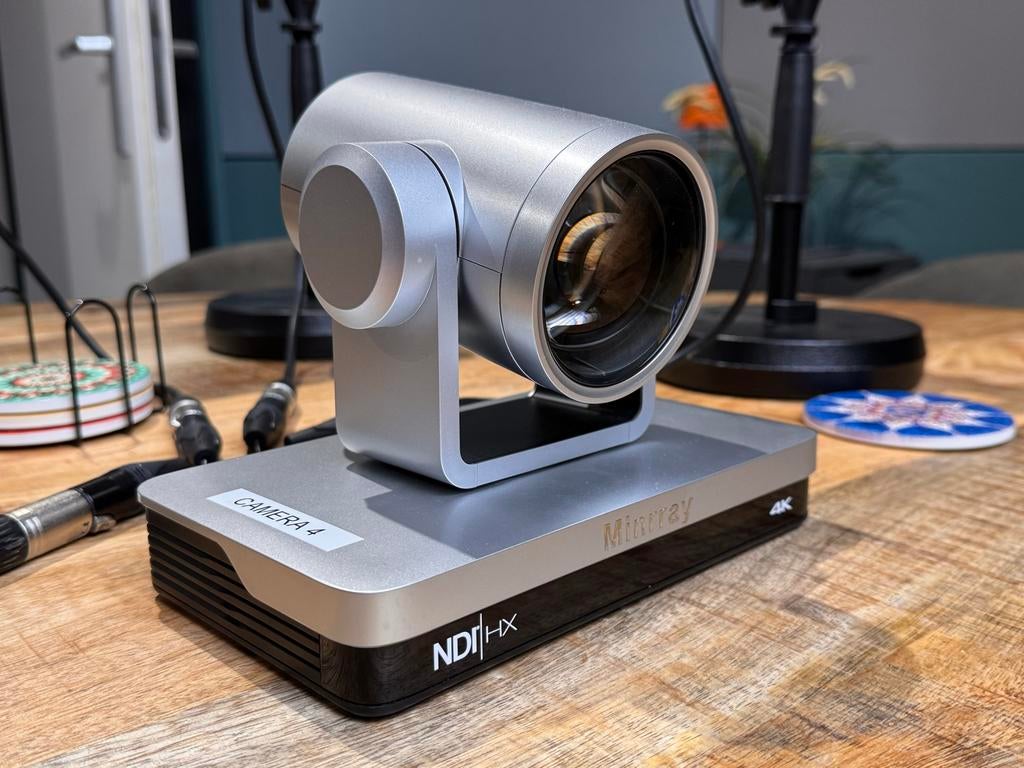 Minrray UV430 NDI PTZ Camera - 4K, PoE, NDI-HX, USB 3, HDMI, Audio, Tv en Foto, Videocamera's Digitaal, Overige merken, Full HD