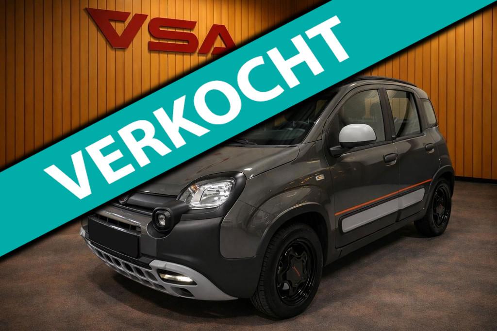 Fiat Panda 1.0 Hybrid Garmin Cross|Climate|Carplay|6 bak|hal, Voorwielaandrijving, Panda, Met garantie (alle), 4 stoelen