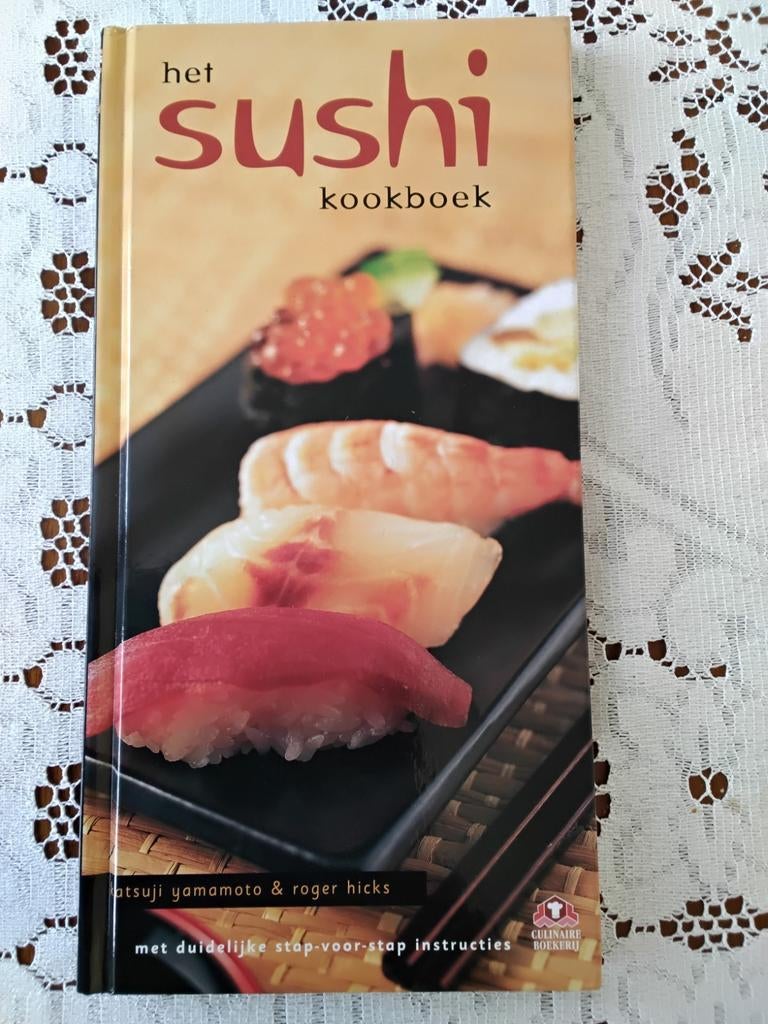 Het Sushi Kookboek - Leer zelf sushi maken, Azië en Oosters, Ophalen of Verzenden, Zo goed als nieuw, Atsuji Yamamoto & Roger Hicks