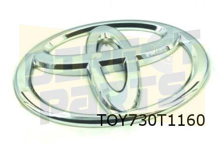 Toyota Aygo (-7/14) embleem logo ''Toyota'' achterklep Origi