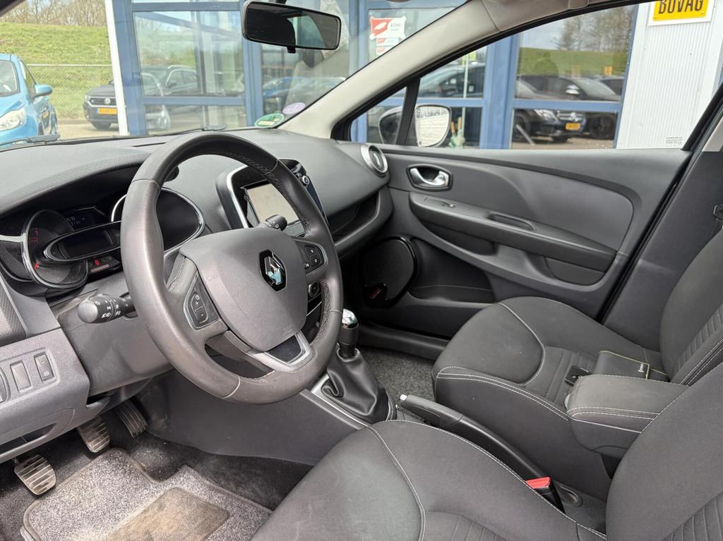 Renault Clio 0.9 TCe Limited 5 Deurs Airco, Voorwielaandrijving, Stof, Gebruikt, Met garantie (alle)