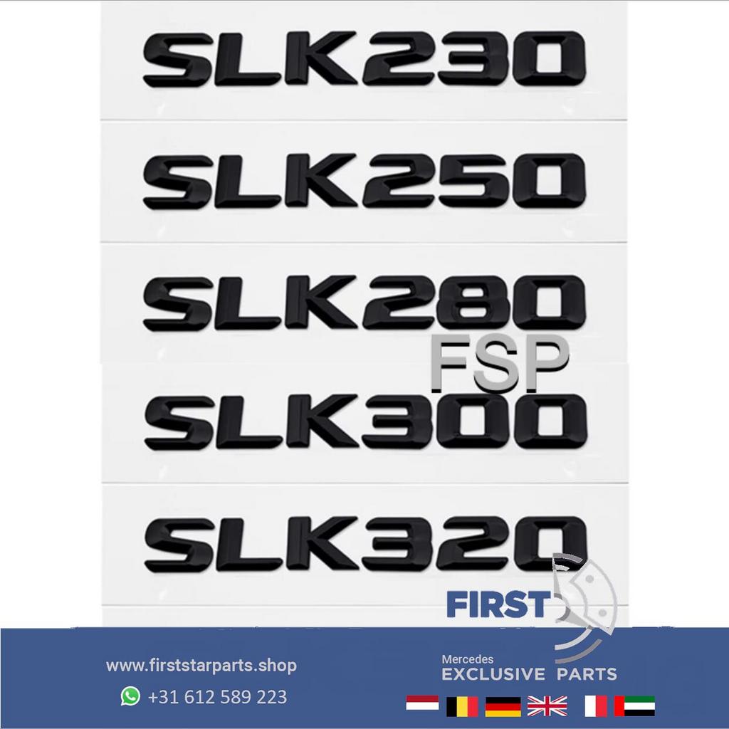 SLK LOGO KOFFERBAK EMBLEEM ACHTERKLEP BADGE Mercedes SLK200, Auto-onderdelen, Gebruikt, -, Ophalen of Verzenden, Achter