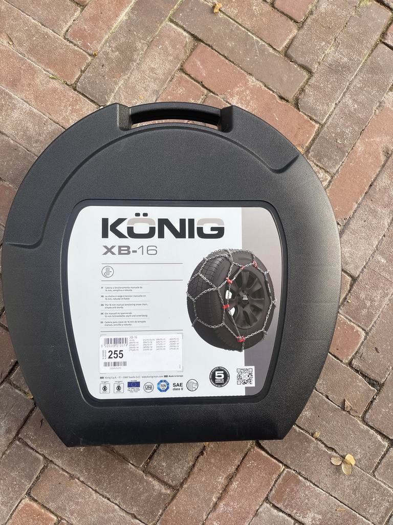 König XB-16 Sneeuwkettingen - Maat 255, Ophalen of Verzenden, Nieuw