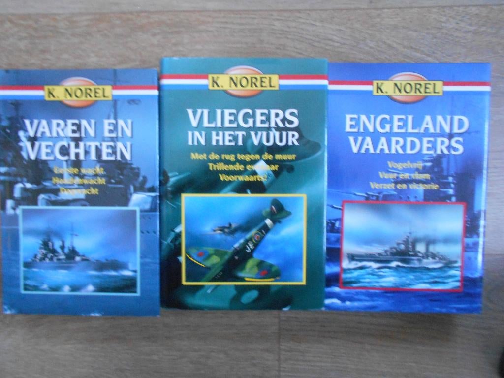 K. Norel Deel 1 t/m 3, Boeken, Ophalen of Verzenden, Tweede Wereldoorlog, Zo goed als nieuw, Overige onderwerpen