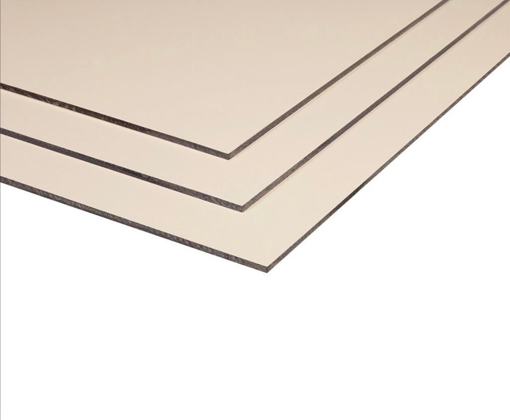 HPL platen RAL9001 6mm 280x125 nieuw (Trespa type), Ophalen, Zo goed als nieuw, HPL