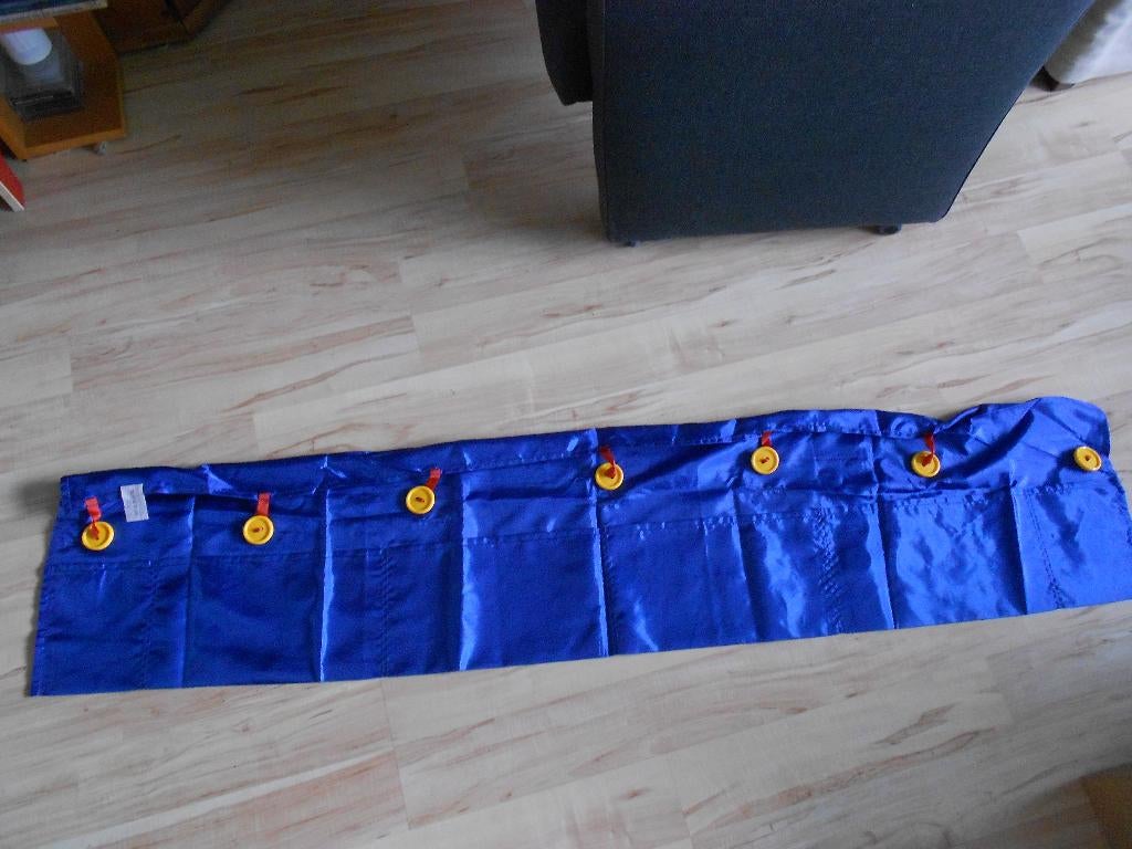 Ikea otrolig bed wand opbergzak blauw, Ophalen, Nieuw, Wanddecoratie