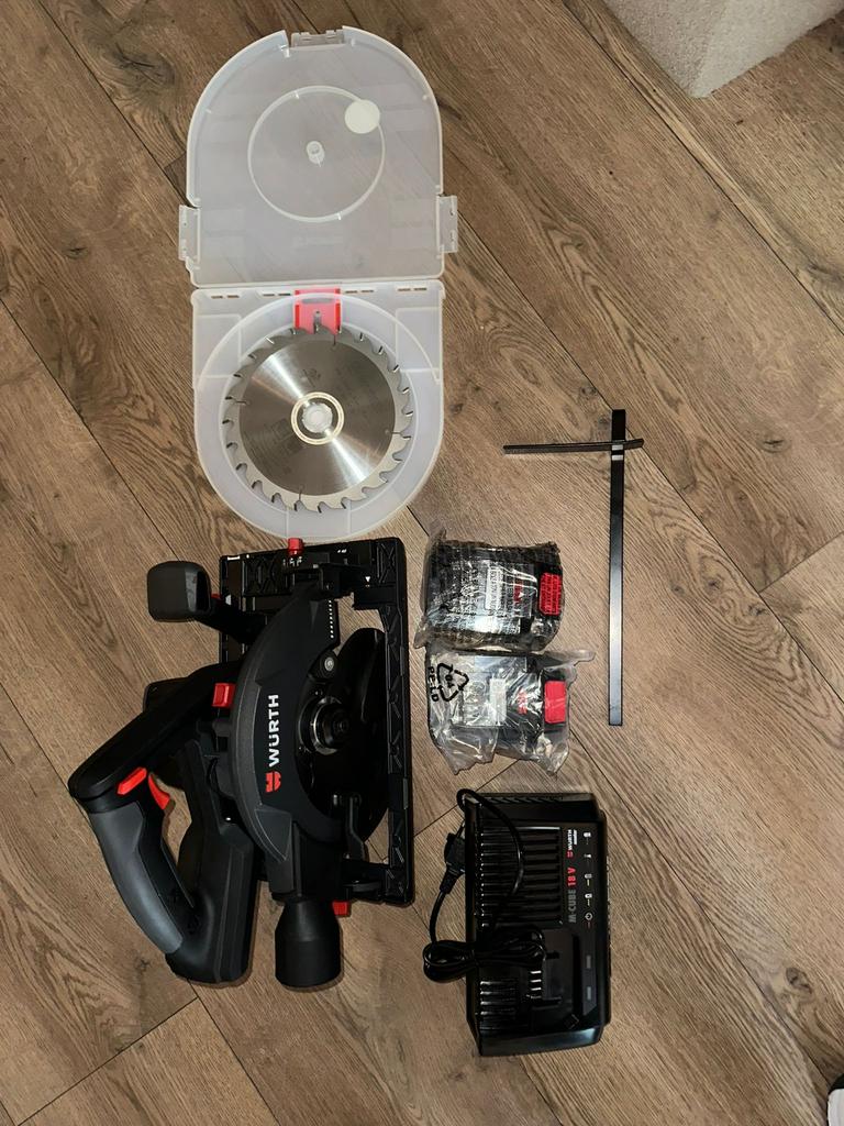 Gloednieuwe Wurth Cirkelzaag op accu, AHKS 18-68 COMPACT, Cirkelzaag, 70 mm of meer, Nieuw, Ophalen of Verzenden