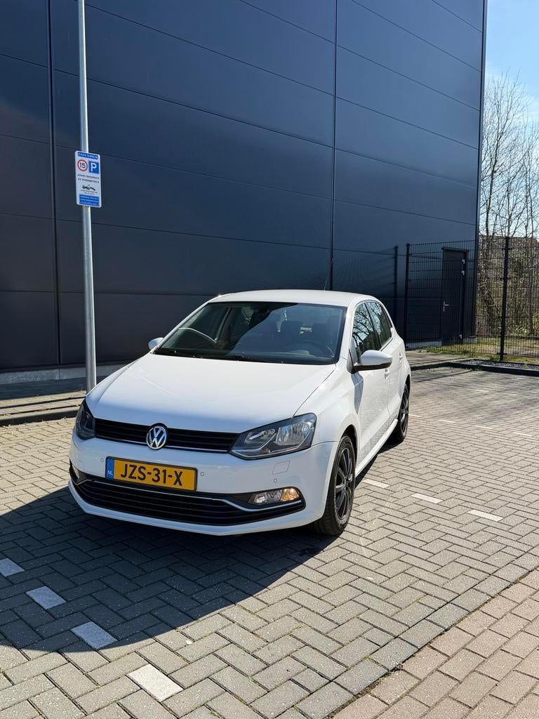 Volkswagen Polo 1.2 TSI 90PK | DSG | STOELVERW | PDC | AIRCO, Stof, Zwart, 4 cilinders, 1039 kg