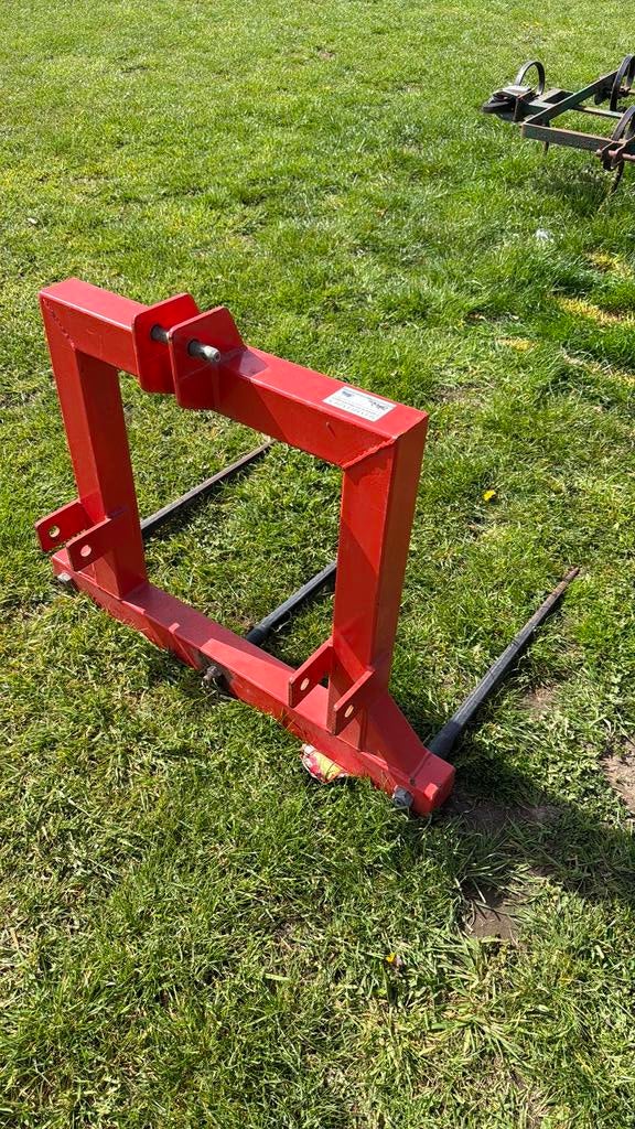 Balenvork / palletvork, Ophalen