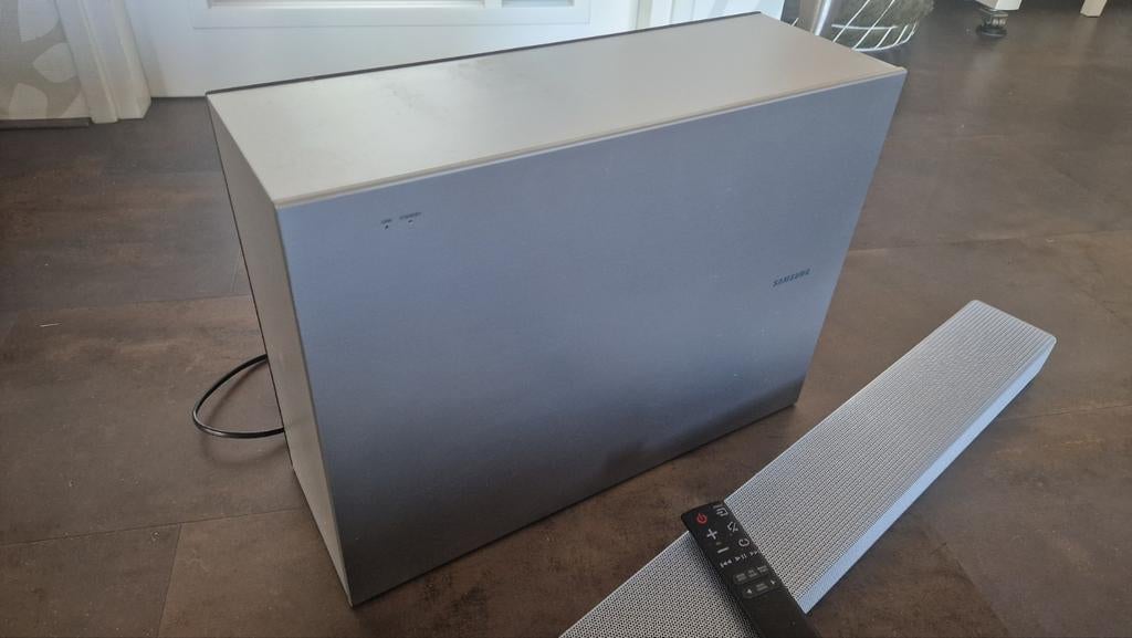 Samsung Soundbar K650 met draadloze subwoofer - Zilver, Ophalen, Bluetooth, Gebruikt