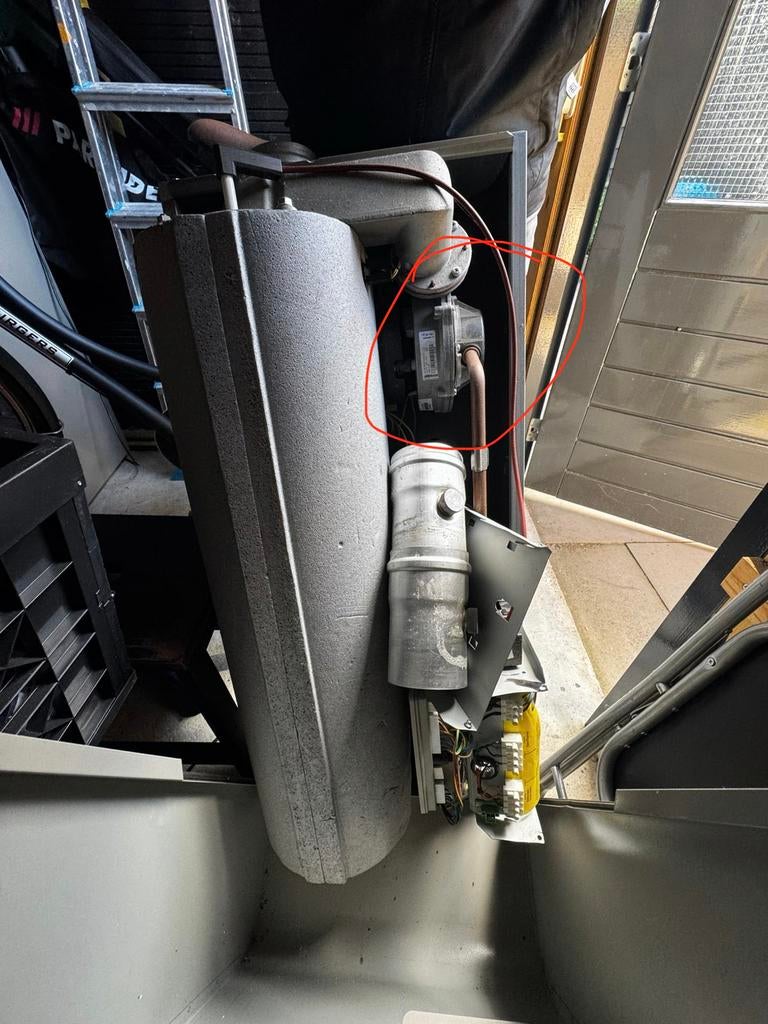 Itho daalderop base cube 24/35 voor onderdelen, Ophalen, Minder dan 60 cm, Cv-ketel of Combi-ketel