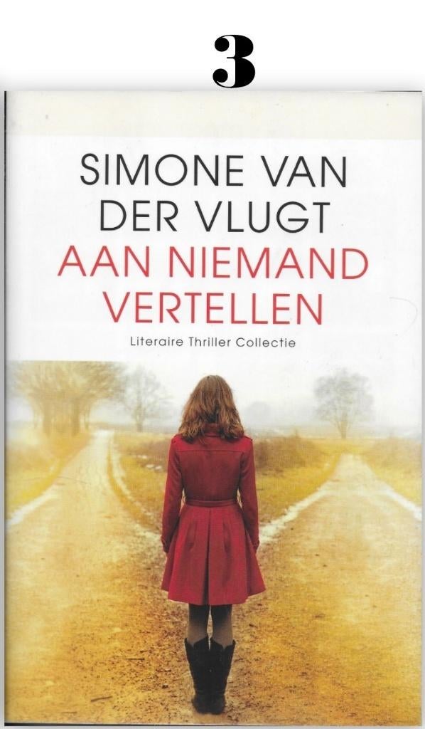 Bo3 Boek : Aan niemand vertellen door Simone van der Vlugt, Ophalen of Verzenden, Zo goed als nieuw