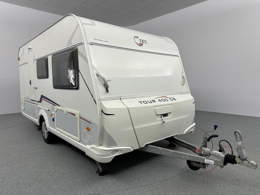 TEC Tour 400 DB Mover Voortent, Caravans en Kamperen, Vast bed, T.E.C., Koelkast, Bedrijf