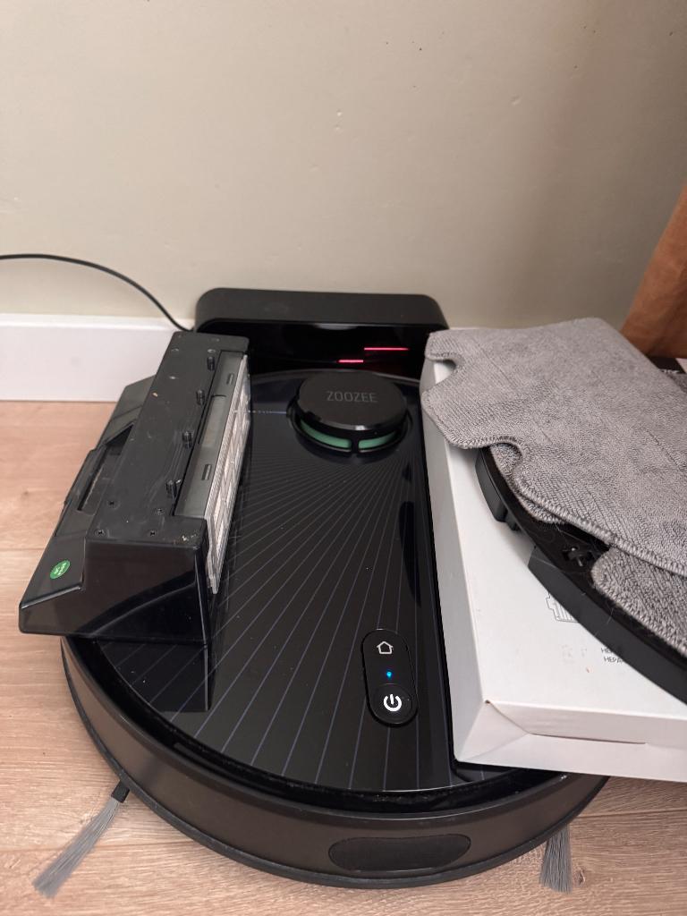 ZOOZEE Z70 Robotstofzuiger + accessoires dweilfunctie, LiDAR, Ophalen, Gebruikt, Robotstofzuiger, 2000 watt of meer