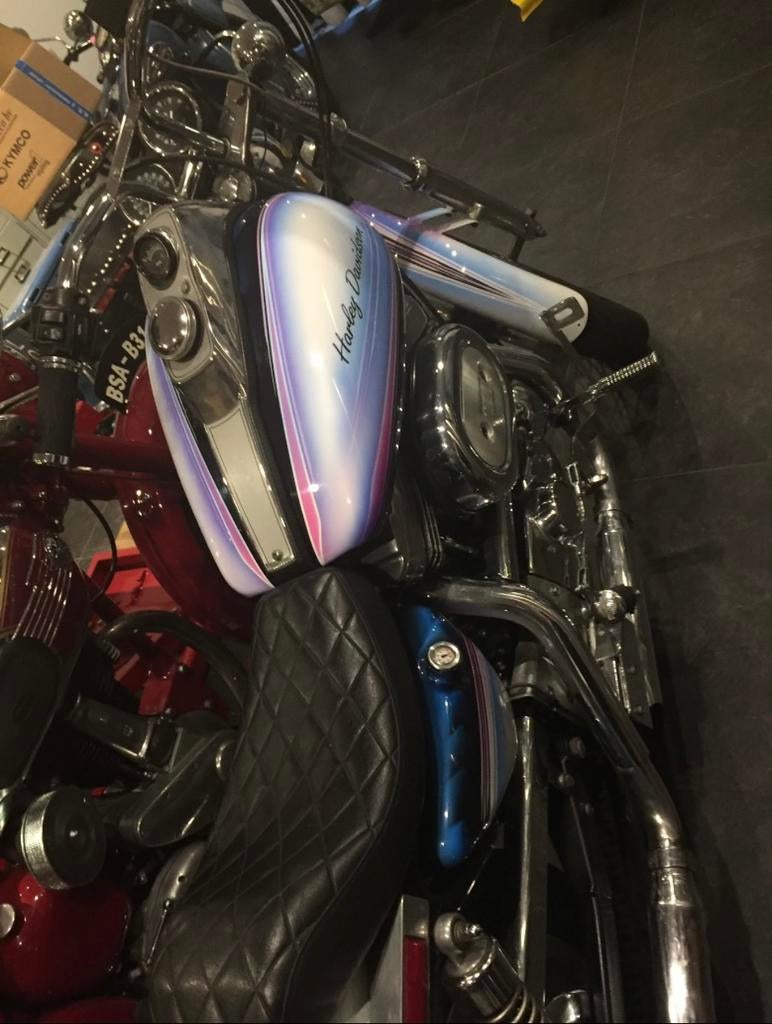 Harley Davidson chopper motor 1100cc 1987, Motoren, Tuning en Styling, Ophalen