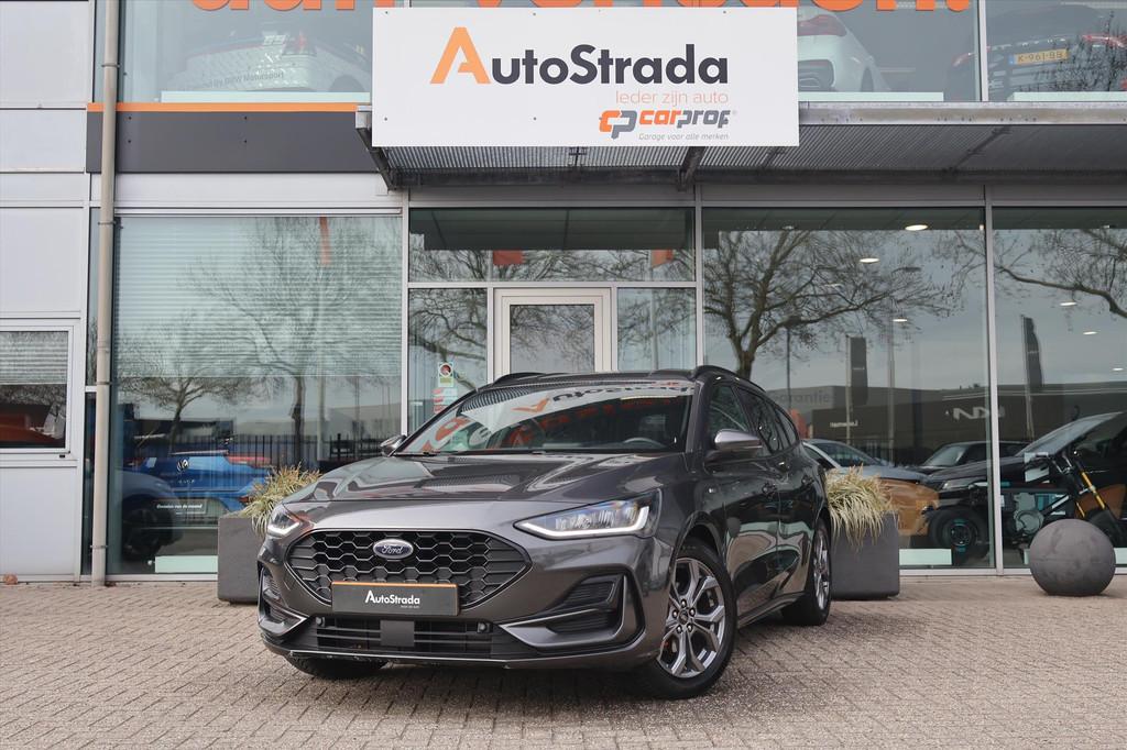 Ford Focus Wagon 1.0 ST-Line 125pk | Stoelverwarming | Winte, Stof, Gebruikt, Met garantie (alle), Origineel Nederlands