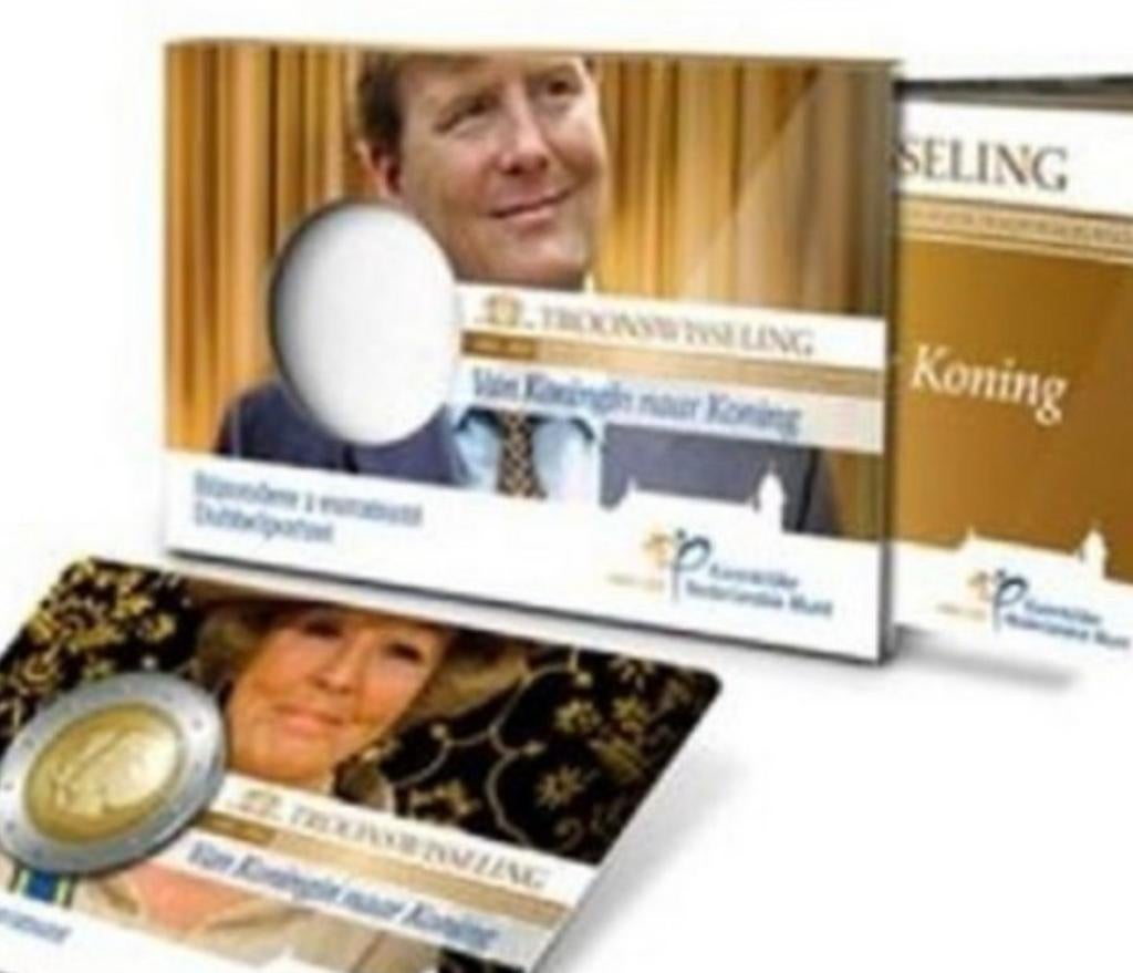 2 Euro Troonswisseling Nederland 2013 unc Coincard, Postzegels en Munten, Munten | Europa | Euromunten, Ophalen of Verzenden, Overige landen