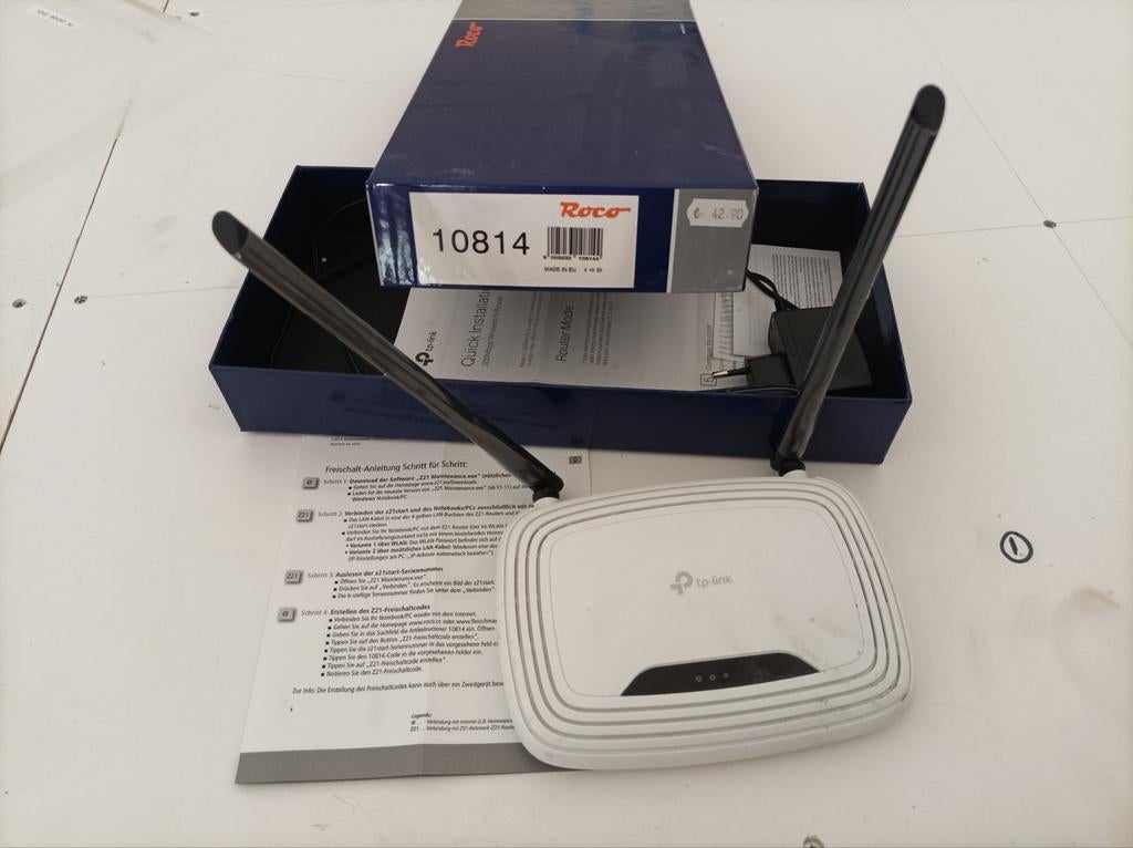 Roco 10814 z21 WiFi-Router – Inclusief activatiecode, Hobby en Vrije tijd, Modeltreinen | H0, Gelijkstroom, Overige merken, Ophalen of Verzenden