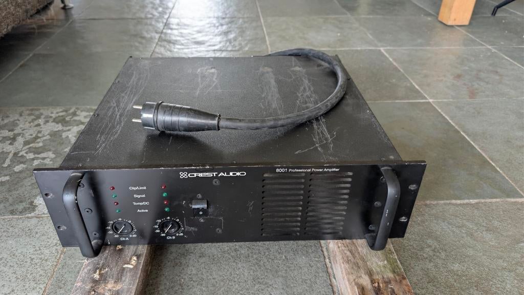 Crest 8001 versterker, Ophalen, 120 watt of meer, Overige merken