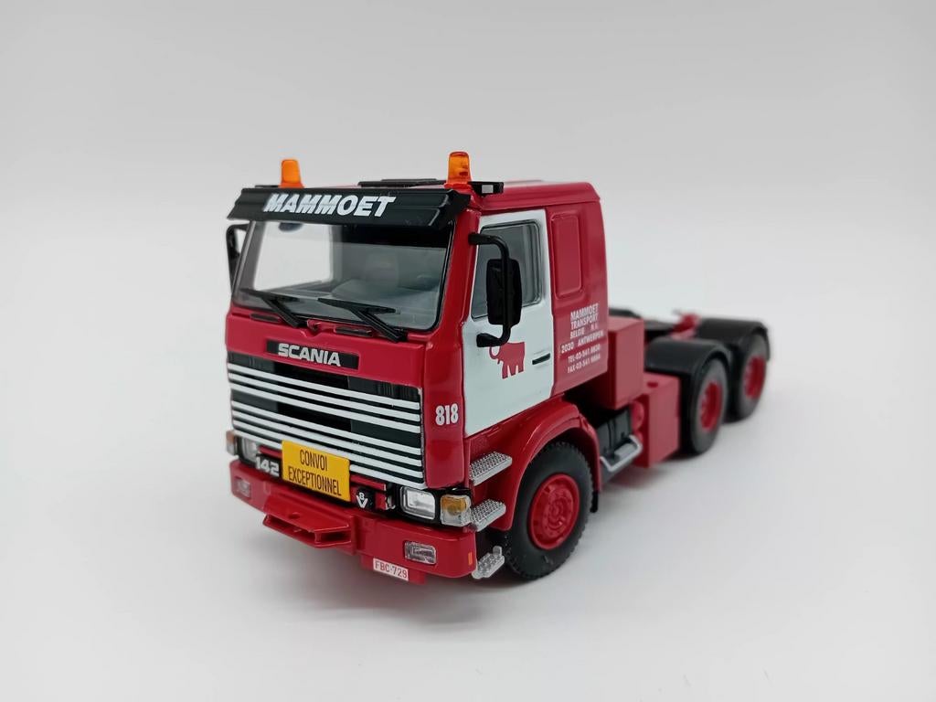 WSI SCANIA 142 - MAMMOET, Hobby en Vrije tijd, Modelauto's | 1:50, Nieuw, Bus of Vrachtwagen, Wsi, Ophalen of Verzenden
