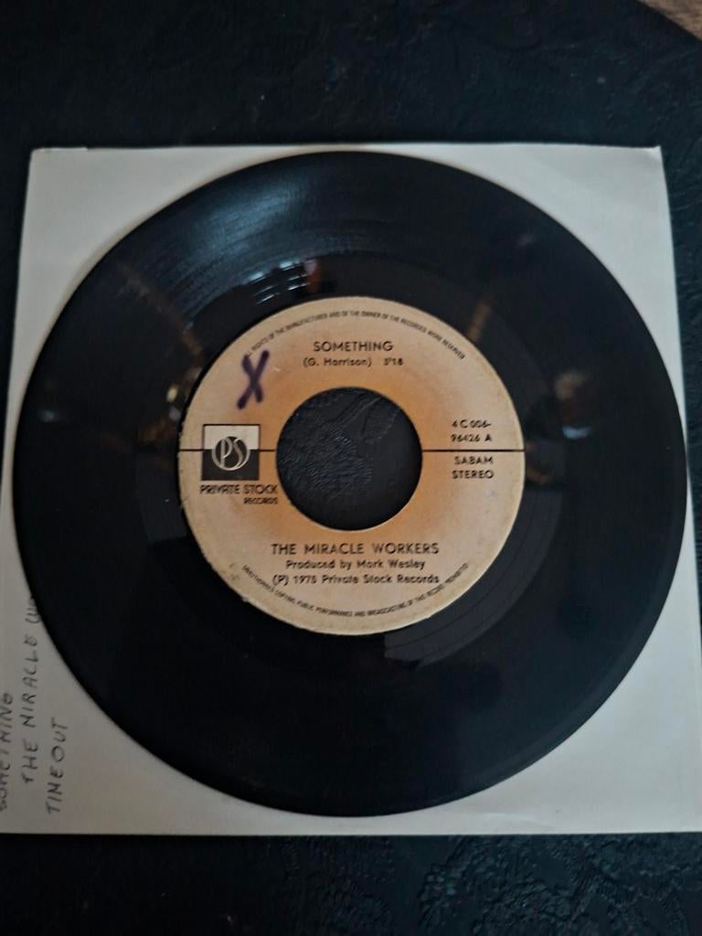 The Miracle workers - Something, Ophalen of Verzenden, Zo goed als nieuw, Pop