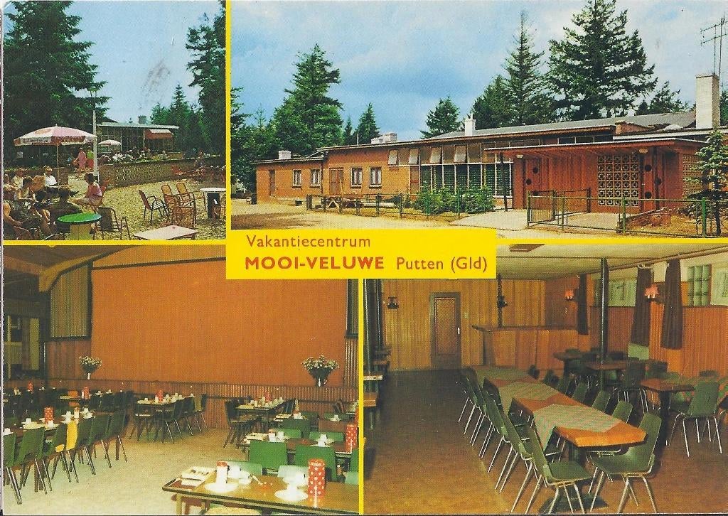C42 Gelopen Ansichtkaart Vakantiecentrum Mooi Veluwe Putten, Ophalen of Verzenden, 1980 tot heden, Gelopen, Gelderland