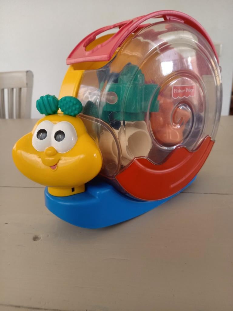 Fisher-Price Muzikale Slak met Vormen en Geluid, Ophalen of Verzenden, Gebruikt, Overige typen, Met geluid