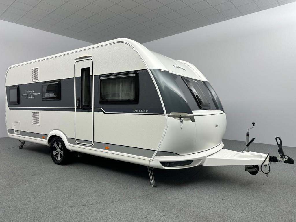 Hobby De luxe 545 KMF STAPELBED MOVER INCL. STALLING, Caravans en Kamperen, Caravans, Dwars-stapelbed, Rondzit, Hobby, Bedrijf